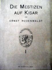 Cover of: Die Mestizen auf Kisar. by E. Rodenwaldt