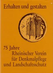 Cover of: Cultural heritage in Rhineland