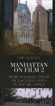 Cover of: Manhattan on film 2: more walking tours of location sites in the Big Apple
