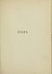 Cover of: Joies: poèmes (1888-89)