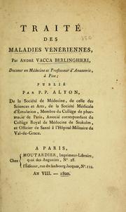 Cover of: Traité des maladies vénériennes