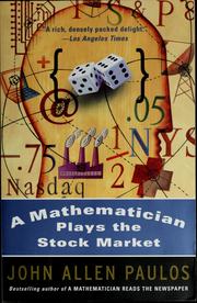 Cover of: A Mathematician Plays the Stock Market by John Allen Paulos