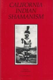 Cover of: California Indian Shamanism (Ballena Press Anthropological Papers ; No. 39) (Ballena Press Anthropological Papers ; No. 39)