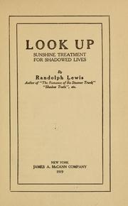 Look up by Lewis, Randolph., Randolph Lewis