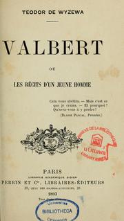 Cover of: Valbert ou Les récits d'un jeune homme