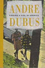 Cover of: Finding a Girl in America by Andre Dubus III