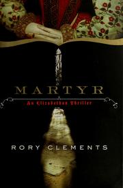 Cover of: Martyr by Rory Clements