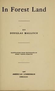 Cover of: In forest land by Douglas Malloch