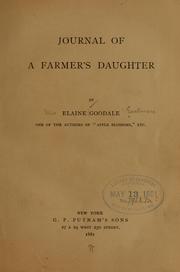 Cover of: Journal of a farmer's daughter