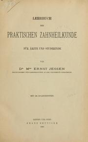 Cover of: Lehrbuch der praktischen Zahnheilkunde