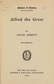 Cover of: Alfred the Great by Jacob Abbott
