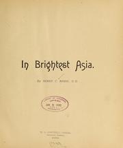 Cover of: In brightest Asia by Henry Clay Mabie
