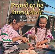 Cover of: Proud to be Inuvialuit