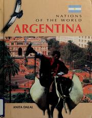 Cover of: Argentina (Nations of the World)