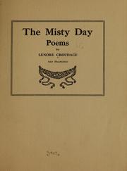 Cover of: The misty day: poems