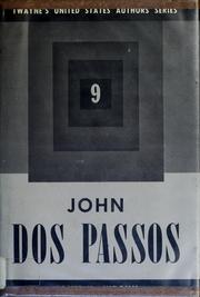 Cover of: John Dos Passos. by John H. Wrenn, John H. Wrenn