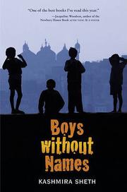 Cover of: Boys Without Names by Kashmira Sheth