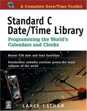 Cover of: Standard C Date/Time Library by Lance Latham