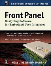 Cover of: Front Panel by Niall Murphy
