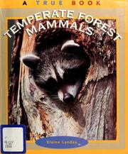 Cover of: Temperate forest mammals