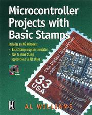 Cover of: Microcontroller Projects With Basic Stamps by Al Williams