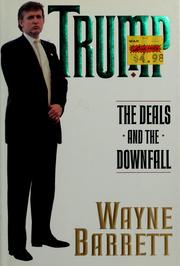 Cover of: Trump: the deals and the downfall