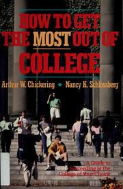 Cover of: How to get the most out of college