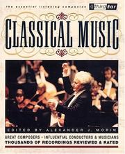 Cover of: Classical Music: Third Ear: The Essential Listening Companion