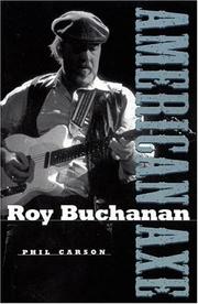 Cover of: Roy Buchanan: American Axe