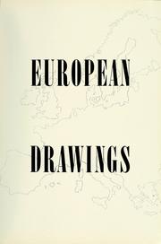 Cover of: European drawings by Solomon R. Guggenheim Museum.