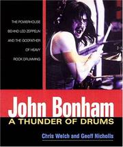 Cover of: John Bonham: A Thunder of Drums