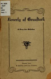 Cover of: Beverly af Graustark by George Barr McCutcheon