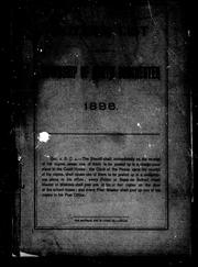 Cover of: Voters' list of the township of North Dorchester, 1896