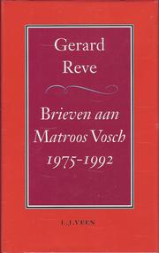 Cover of: Brieven aan Matroos Vosch, 1975-1992