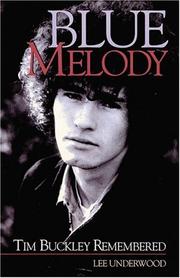 Cover of: Blue Melody by Lee Underwood