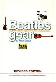 Cover of: Beatles Gear by Andy Babiuk