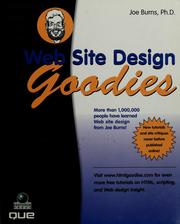 Cover of: Web site design goodies