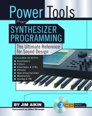 Cover of: Power Tools for Synthesizer Programming by Jim Aikin