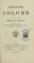 Cover of: Christophe Colomb \