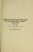 Cover of: Condition and extent of the natural oyster beds and barren bottoms of Mississippi east of Biloxi