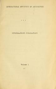 Cover of: The Landschaft: co-operative rural credit : addenda to the 35,000 edition of September 14, 1913