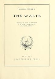Cover of: The waltz by Mosco Carner
