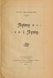 Cover of: Rytmy i rymy
