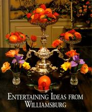 Cover of: Entertaining ideas from Williamsburg