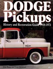 Cover of: Dodge pickups by Don Bunn