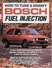 Cover of: How to tune & modify Bosch fuel injection