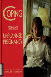 Cover of: Coping With an Unplanned Pregnancy