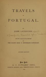 Cover of: Travels in Portugal.