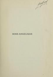 Cover of: Rose-Angélique: de droomers van de liefde