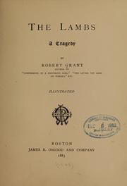 Cover of: The lambs by Grant, Robert